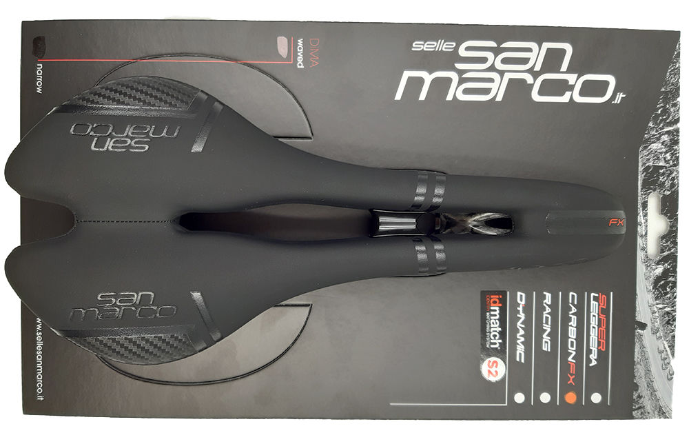 Picture of SJEDALO SAN MARCO ASPIDE CARBON FX NARROW BLACK