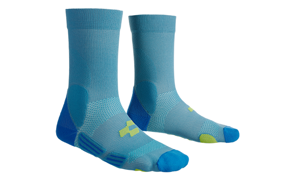 Picture of Čarape Cube MOUNTAIN Blue 'n' Lime 11833