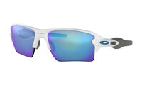 Picture of NAOČALE OAKLEY 9188 94 FLAK 2.0 XL POLISHED WHITE/PRIZM SAPPHIRE IRIDIUM