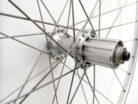 Picture of Kotači 28-700C NISI SLUDI 390 SHIMANO 622/13,5 Silver Polish