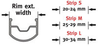 Picture of Traka kotača za Tubeless STRIP L 29" OFF ROAD CAFFELATEX