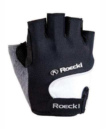 Picture of Rukavice Roeckl kratki prsti NELSON Black/White