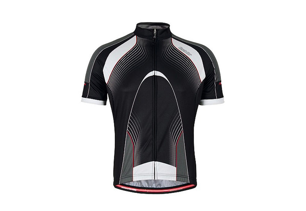 Picture of Majica REATTIVA JERSEY K/R Black Bicycle Line