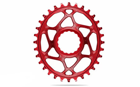 Picture of ZUPČANIK PREDNJI AB RF OVAL DIRECT MOUNT BOOST 148 (3MM OFFSET) / 32T / RED