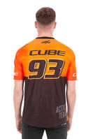 Picture of MAJICA CUBE EDGE ROUND NECK S/S X ACTIONTEAM ORANGE'N'BLACK