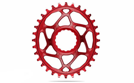 Picture of ZUPČANIK PREDNJI AB RF OVAL DIRECT MOUNT BOOST 148 (3MM OFFSET) / 32T / RED