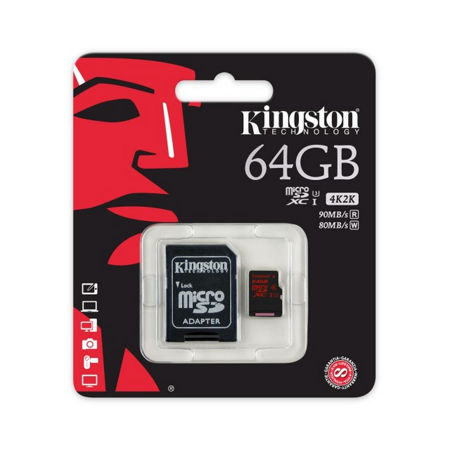 Picture of Kingstone 64GB/ 80-90MB/sec