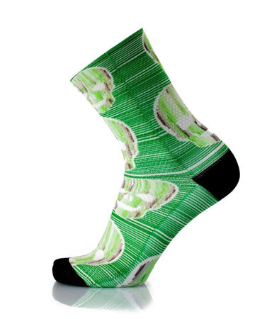 Picture of ČARAPE MBWEAR FUN GREEN SKULL