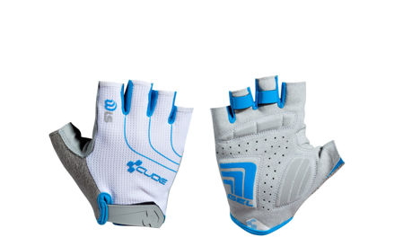 Picture of Rukavice Cube WLS NATURAL FIT LTD Short finger Wht/Blue 11918 L