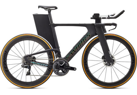 Picture of SPECIALIZED S-WORKS SHIV DISC 2020 Satin Carbon/Gloss Holographic Foil