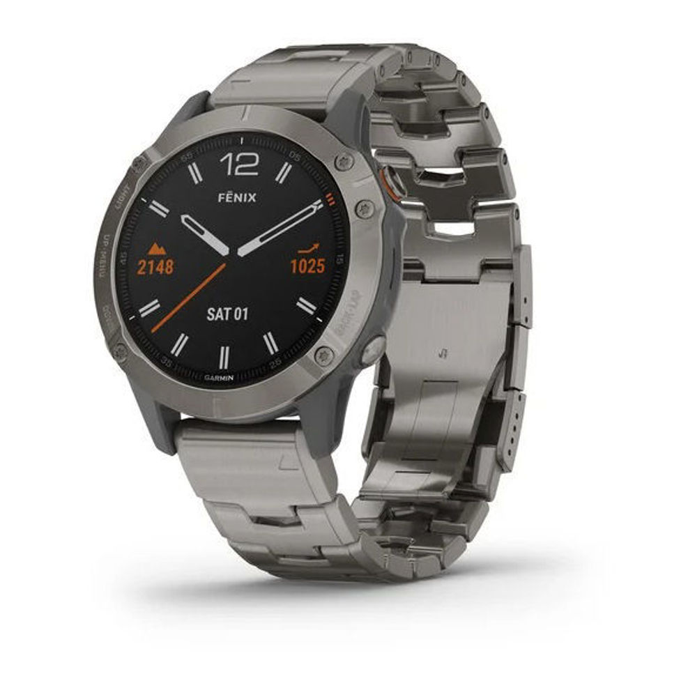 Picture of Garmin fenix 6 Sapphire Titanium / Vented Titanium Bracelet