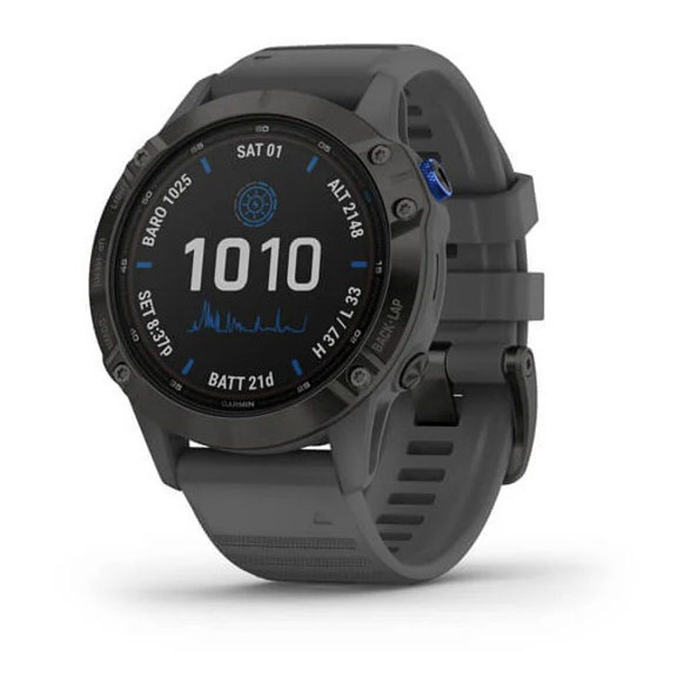 Picture of Garmin Fenix 6 PRO Solar Black / Slate Gray remen