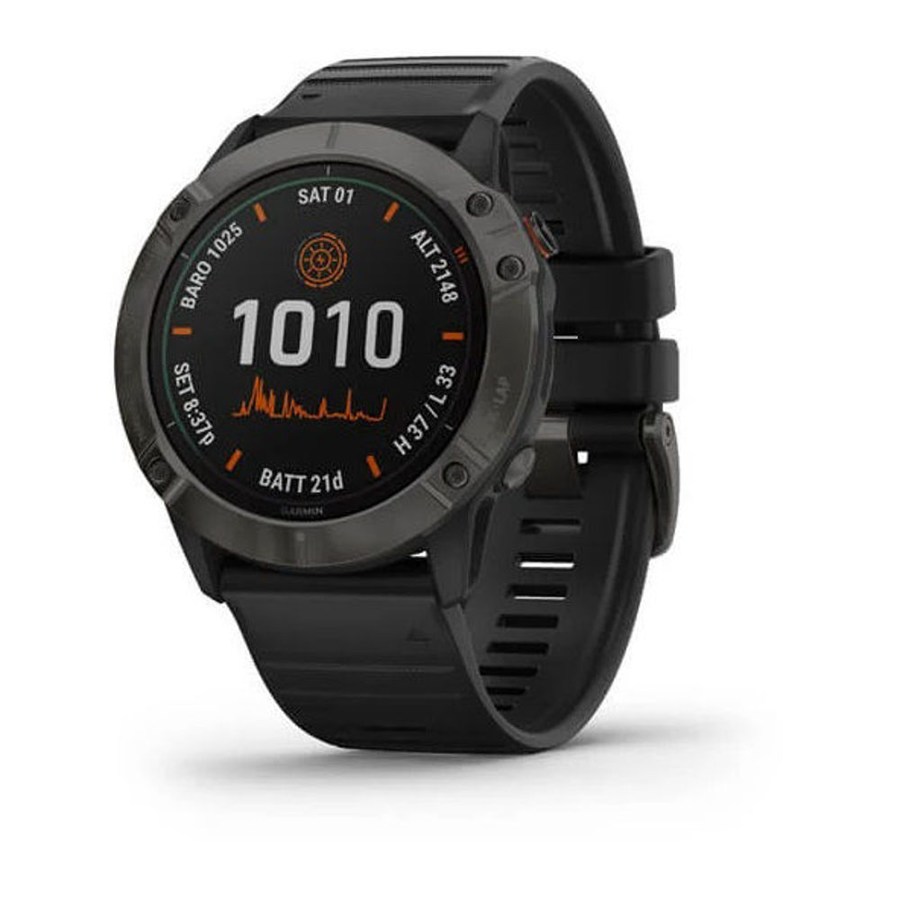 Picture of Garmin Fenix 6X PRO Solar Titanium Carbon Gray / crni remen