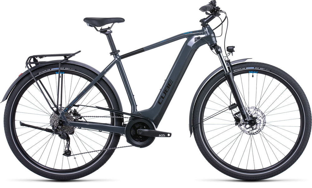 Picture of CUBE TOURING HYBRID ONE 400 GREY´N´BLUE 2022