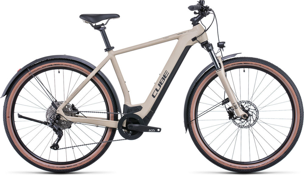 Picture of CUBE NURIDE HYBRID PRO 625 ALLROAD DESERT´N´BLACK size 60''