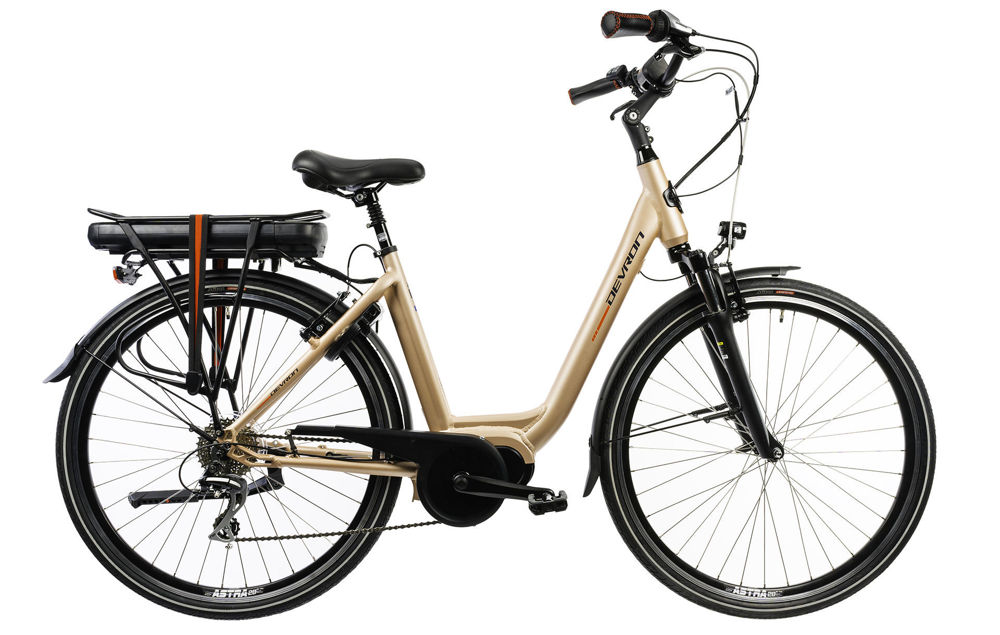 Picture of DEVRON E-BIKE 28414 V-BRAKE ACERA 8 LIGHT BROWN