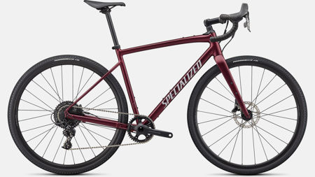 Picture of 2022 Diverge Comp E5     Satin Maroon/Light Silver/Chrome/Clean