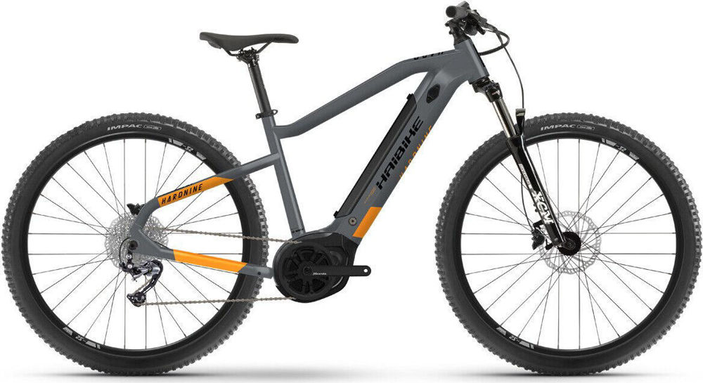 Picture of Haibike HardNine 4 i400Wh Cool grey/black/lava /matt