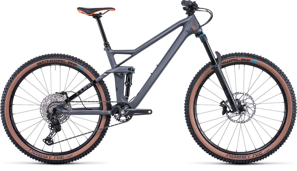 Picture of CUBE STEREO 140 HPC RACE 27.5 GREY´N´ORANGE 2022