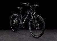 Picture of CUBE NURIDE HYBRID PRO 750 TRAPEZE ALLROAD BLACK´N´METAL 2023 size 50 cm/54 cm