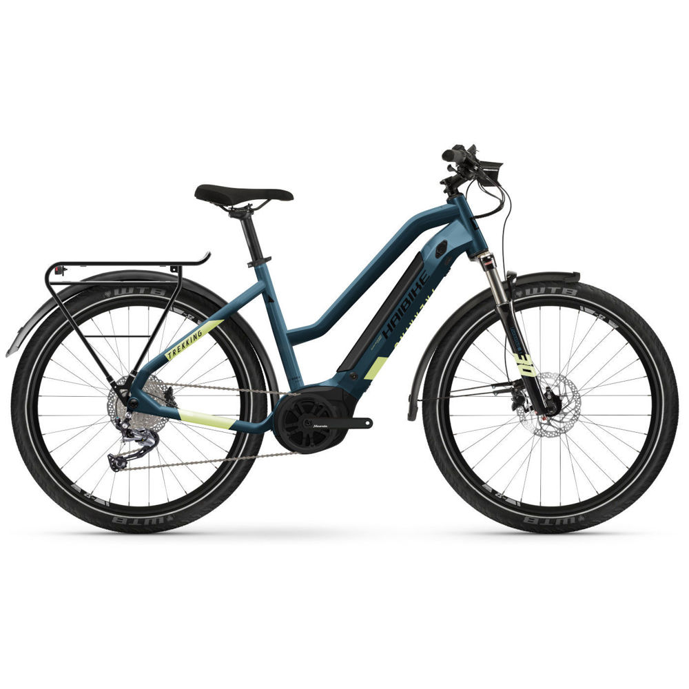 Picture of Haibike Trekking 5 - Mid Mid blue/canary