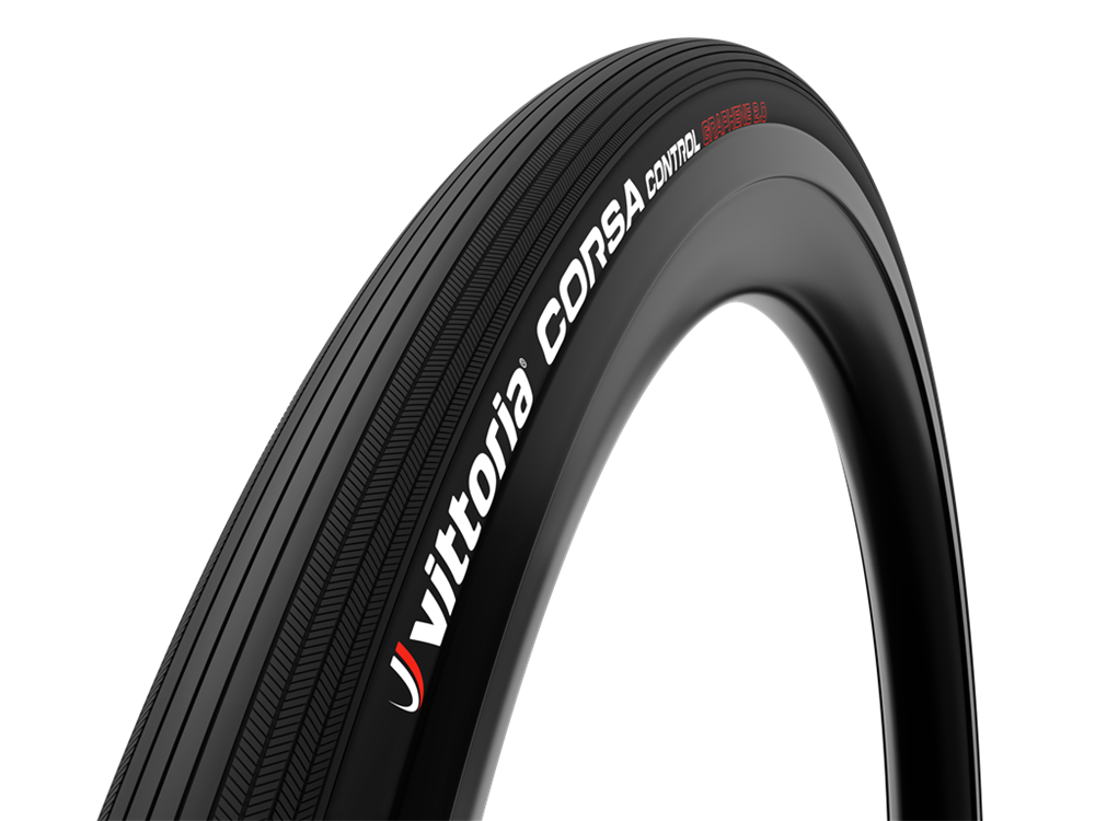Picture of V.GUMA 700X28C VITTORIA CORSA CONTROL FOLD FULL BLACK G2.0