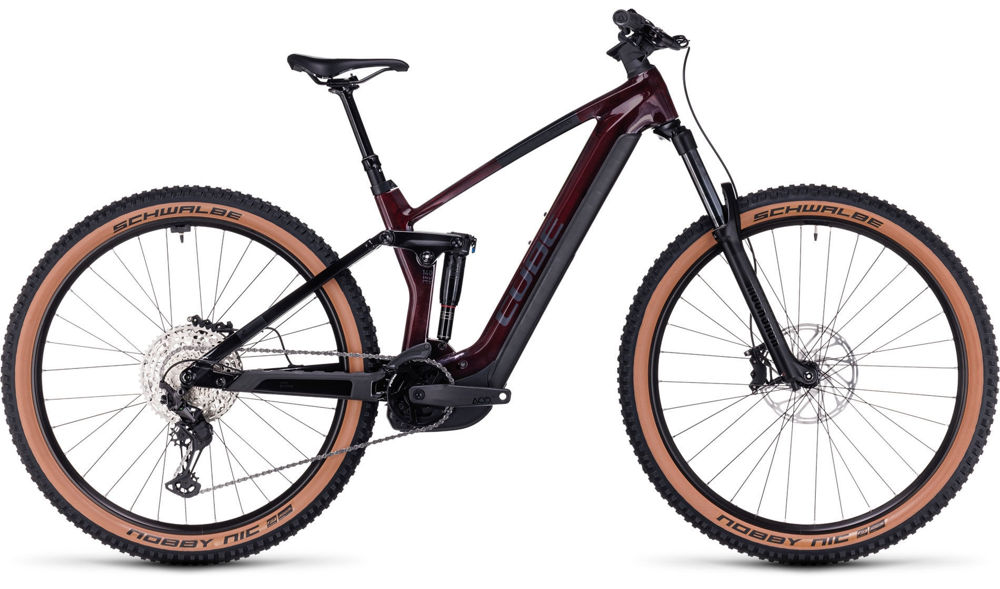 Picture of CUBE STEREO HYBRID 140 HPC RACE 750 LIQUIDRED´N´BLACK 2023