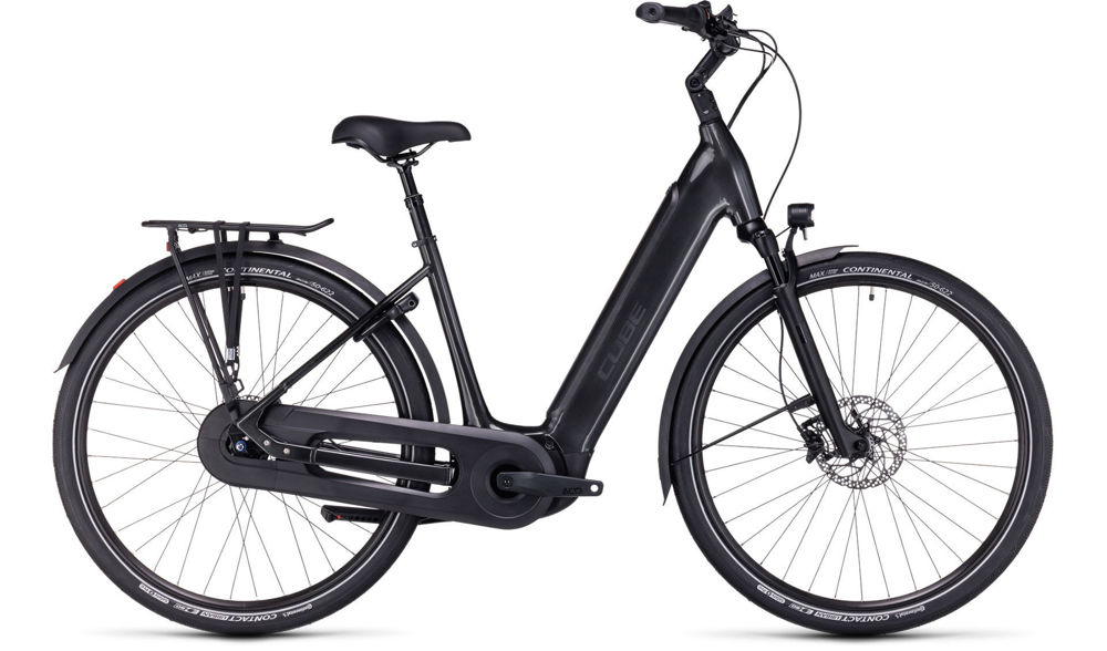 Picture of CUBE SUPREME HYBRID EX 625 GREY´N´BLACK 2023 EASY ENTRY