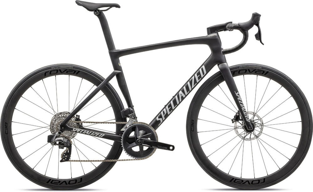 Picture of Tarmac SL7 Expert 2023 SATIN CARBON/WHITE