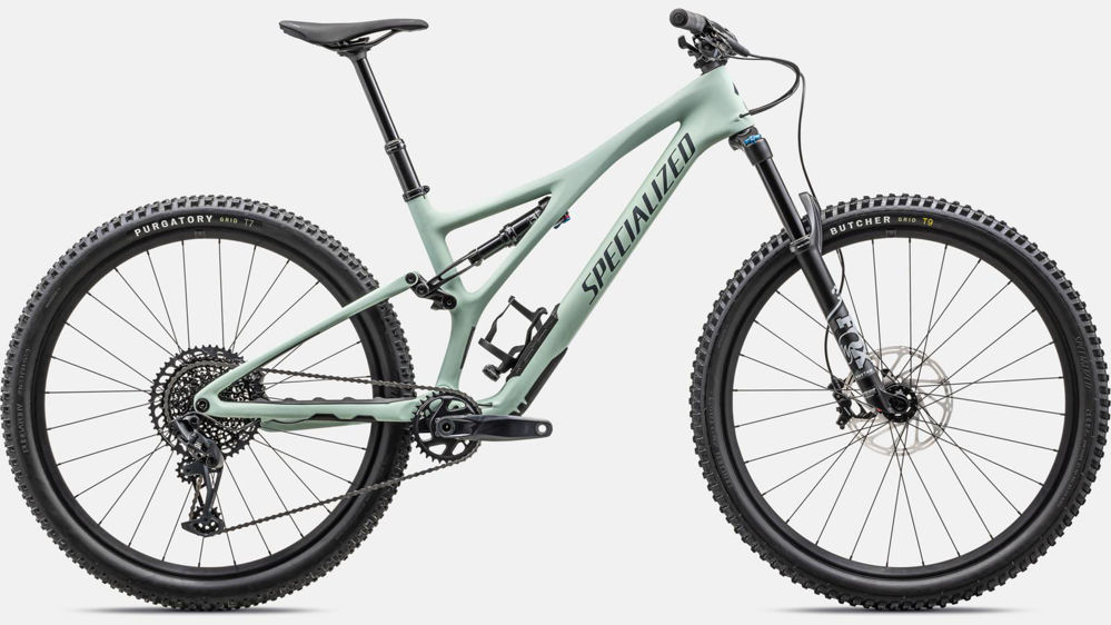 Picture of Stumpjumper Comp 2023 SATIN WHITE SAGE / DEEP LAKE