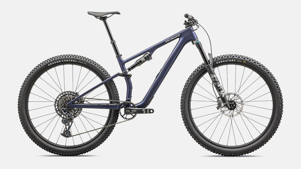 Picture of Specialized Epic EVO Comp 8 Satin Blue Onyx/Dune White 2024