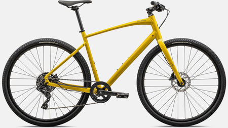 Picture of Specialized Sirrus X 2.0 GLOSS SULPHUR / SATIN REFLECTIVE BLACK LIQUID METAL size M-L-XL