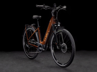 Picture of CUBE TOURING HYBRID PRO 625 CINNAMON´N´ORANGE EASY ENTRY 2025