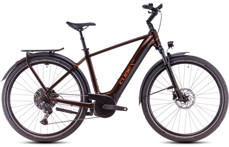 Picture of CUBE TOURING HYBRID PRO 625 CINNAMON´N´ORANGE 2025