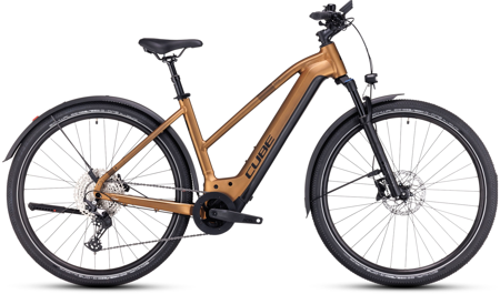 Picture of CUBE NURIDE HYBRID EXC 750 ALLROAD CARAMEL´N´BLACK TRAPEZE