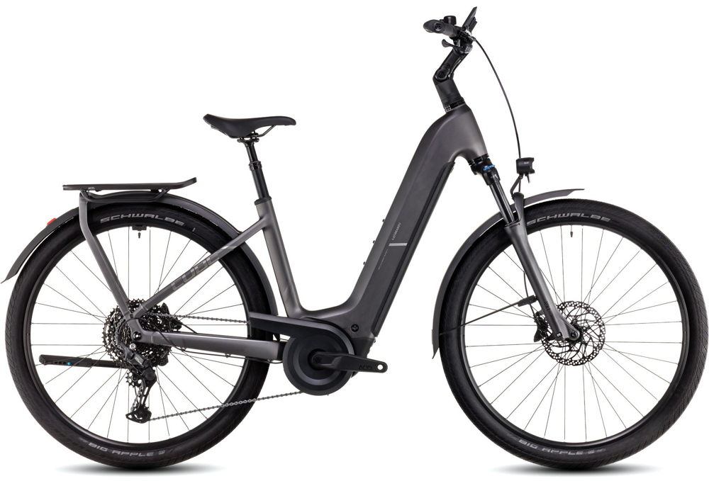 Picture of CUBE KATHMANDU HYBRID PRO 800 SLABGREY´N´CHROME EASY ENTRY 2025