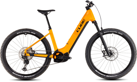 Picture of CUBE REACTION HYBRID SLX 800 SPECTRAORANGE N VIOLET EASY ENTRY 2025