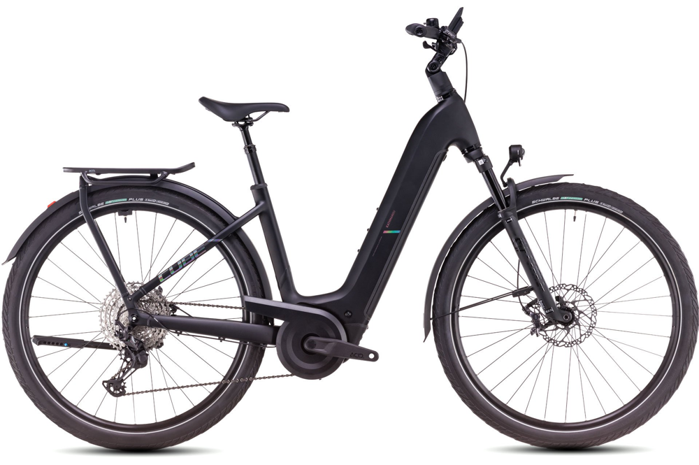 Picture of CUBE KATHMANDU HYBRID EXC 800 BLACK´N´PRISM EASY ENTRY 2025