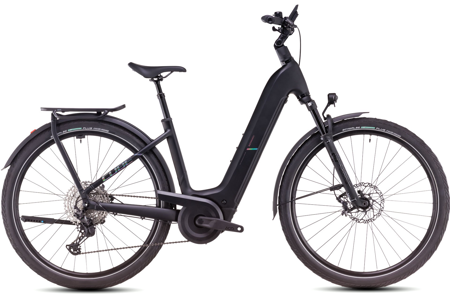 Picture of CUBE KATHMANDU HYBRID EXC 800 BLACK´N´PRISM EASY ENTRY 2025