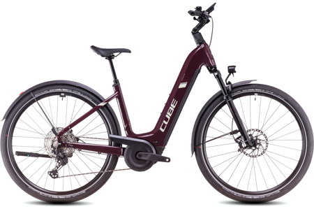 Picture of CUBE NURIDE HYBRID SLX 800 ALLROAD AMARONE´N´LUNAR EASY ENTRY 2025