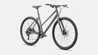 Picture of Specialized Sirrus X 3.0 Step-Through  Gloss Ashen Grey / Black Liquid Metal ReflectiveXS-S-M