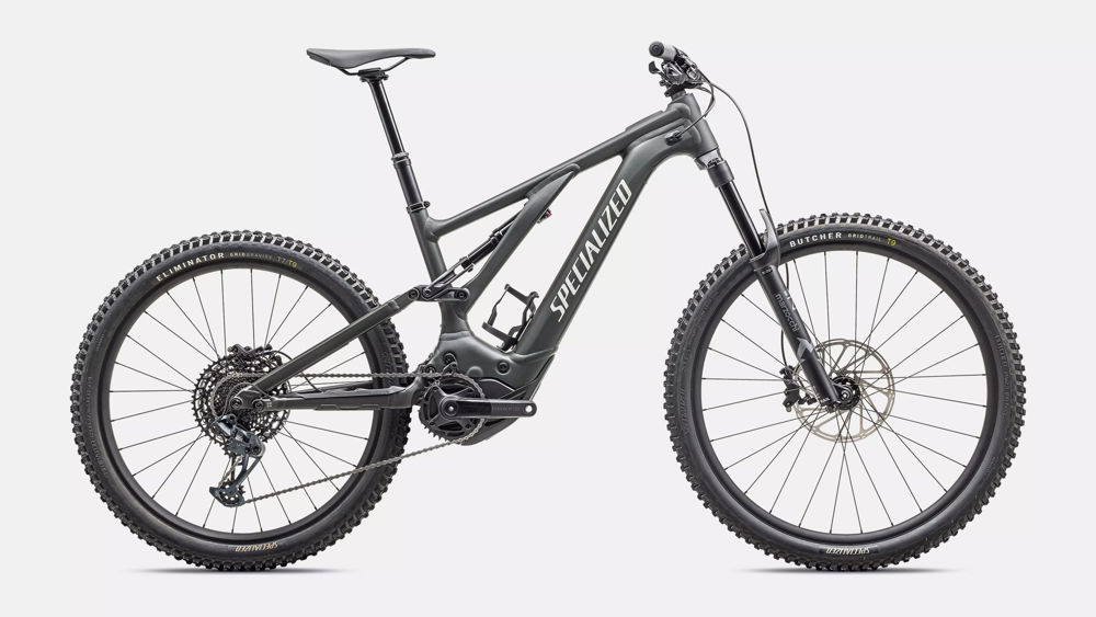 Picture of Turbo Levo 2025 Satin Dark Moss Green / Dune White