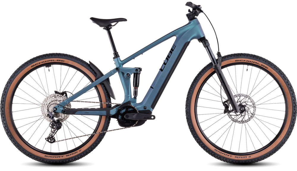 Picture of CUBE STEREO HYBRID ONE22 RACE 800 SMARAGDGREY´N´BLACK 2025