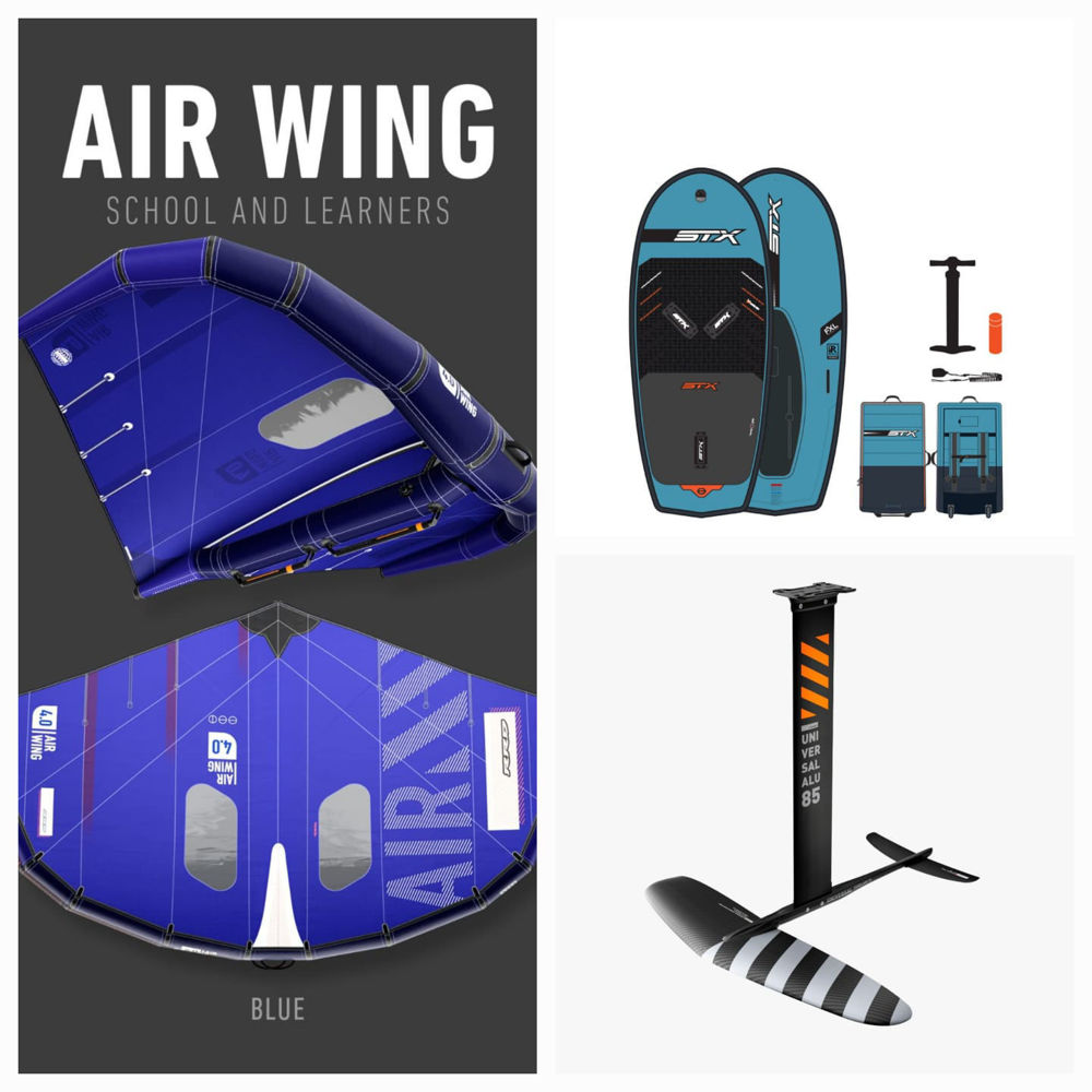 Picture of Wing komplet Daska STX Air 125lit + Komplet Foil RRD Universal wing 1700cm2 Y30 2025  + RRD Evo AIR Y29 5.0m2