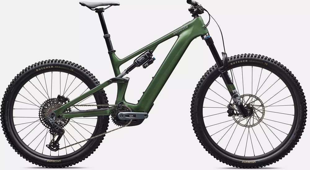 Picture of Specialized Turbo Levo 4 Expert 101Nm Torque, 666W Power, 840Wh Battery  Cypress Green Metallic