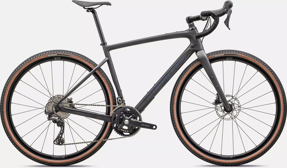 Picture of Specialized Diverge Sport Carbon 2025 Satin Carbon / Blue Onyx size 52:56:58