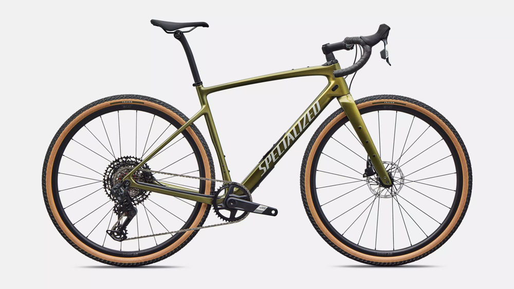 Picture of Specialized Diverge 4 Comp Carbon SRAM Apex AXS/S1000 2026 |Laurel Green Metallic/dolomite Metallic