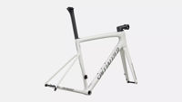 Picture of Specialized Tarmac SL8 Frameset FACT 10R Carbon 2025 1.71kg Gloss Dune White / Black Pearl Over Ashen