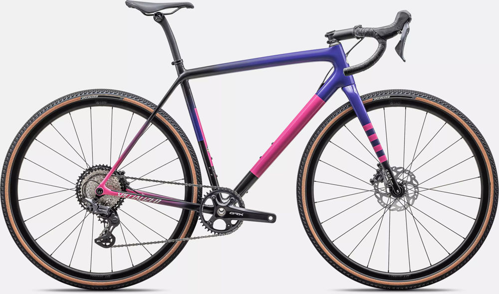 Picture of Specialized Crux Comp 2025 Gloss Carbon / Purple Haze / Rebel Pink / Birch