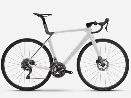Show details for TREK Madone SL 5 Gen 8 2026 Gloss Crystal White'Matte Deep Smoke Picture of TREK Madone SL 5 Gen 8 2026 Gloss Crystal White'Matte Deep Smoke